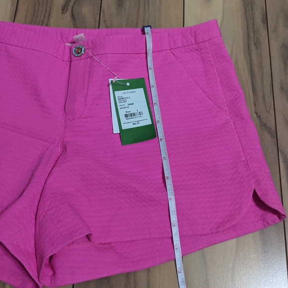 NWT! Lilly Pulitzer Adie Shorts In Magenta Size 2 - Picture 7 of 13
